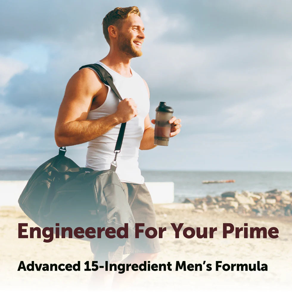 Testosterone+ Advanced 15-in-1 with Pumpkin Seed Oil, 240 Softgels